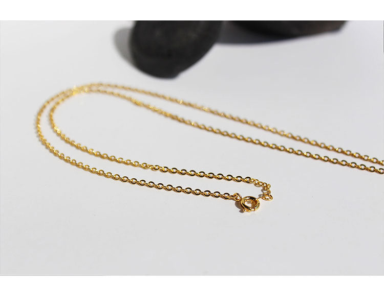 18k Gold plating Brass Sun Necklace