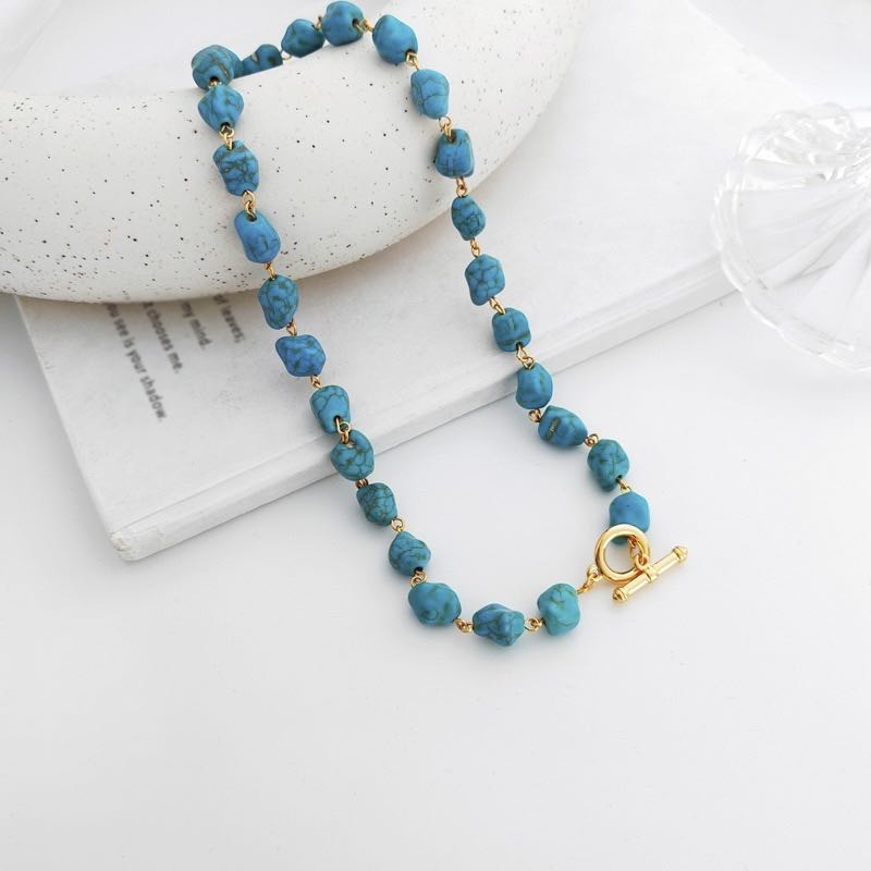 Blue Turquoise Necklace