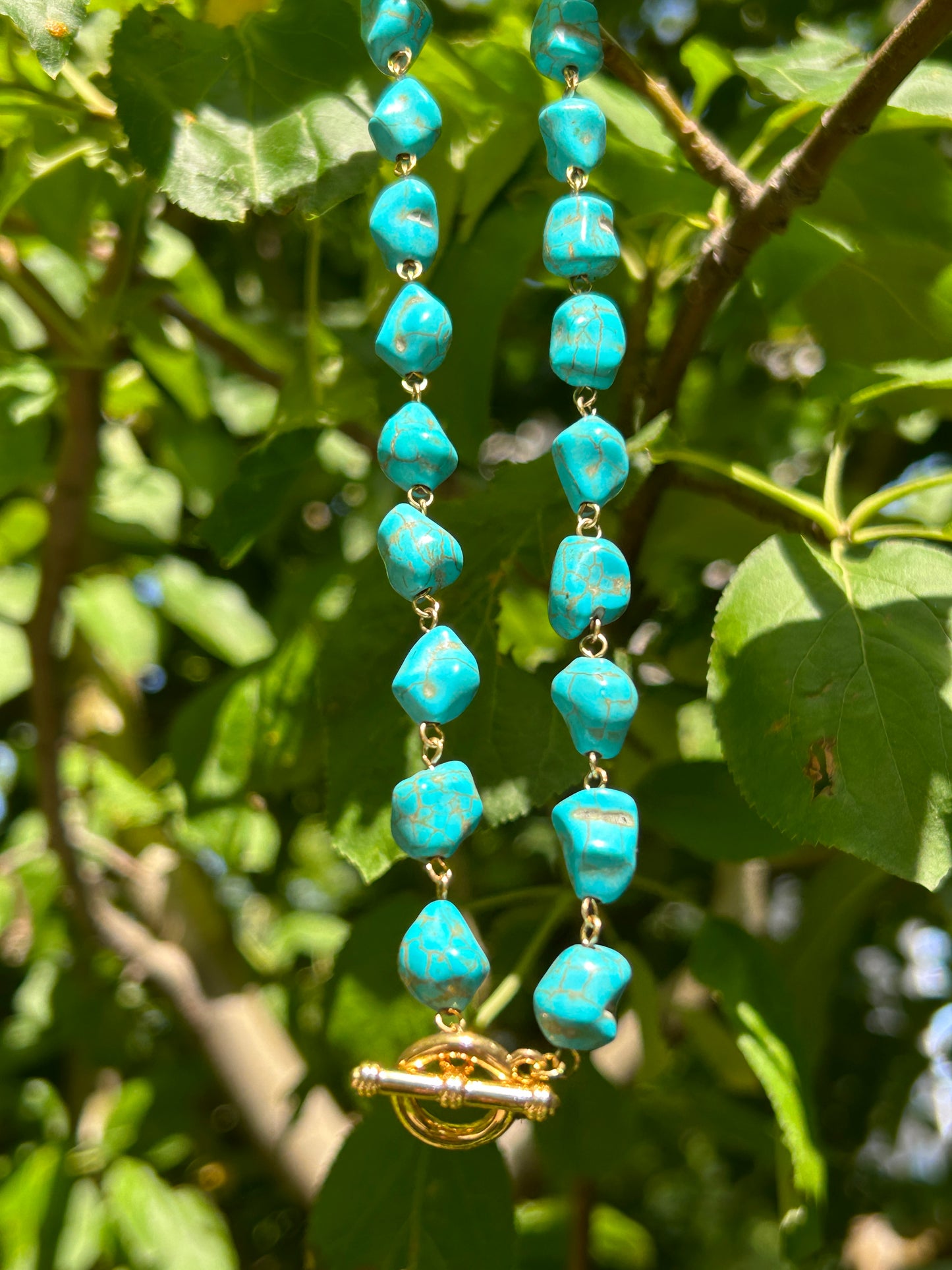 Blue Turquoise Necklace