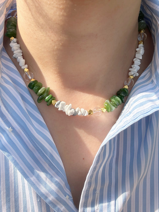 Australian Jade Bead Necklace